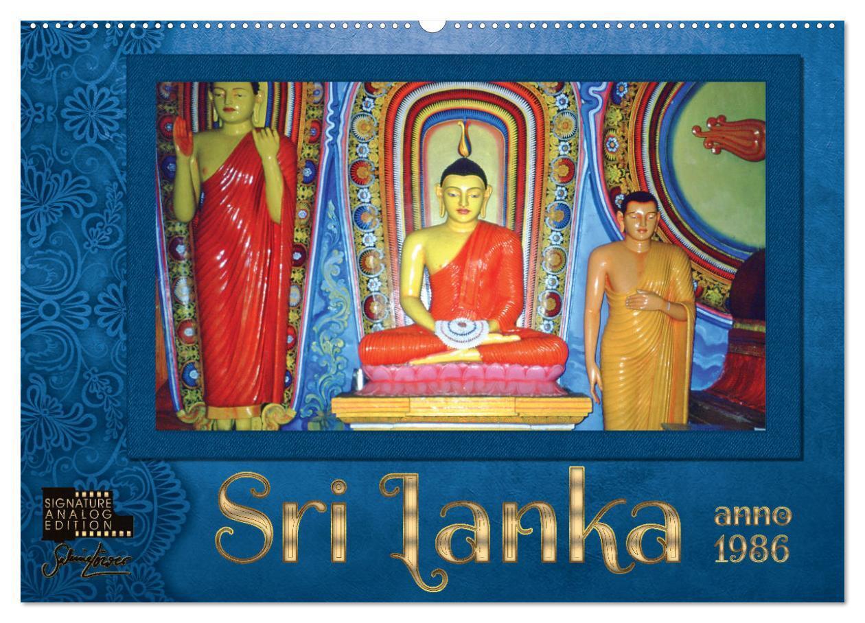 Cover: 9783435102860 | Sri Lanka anno 1986 (Wandkalender 2025 DIN A2 quer), CALVENDO...