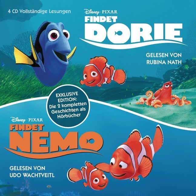 Cover: 9783844526943 | Findet Nemo - Findet Dorie, 4 Audio-CDs | Anke Albrecht | Audio-CD