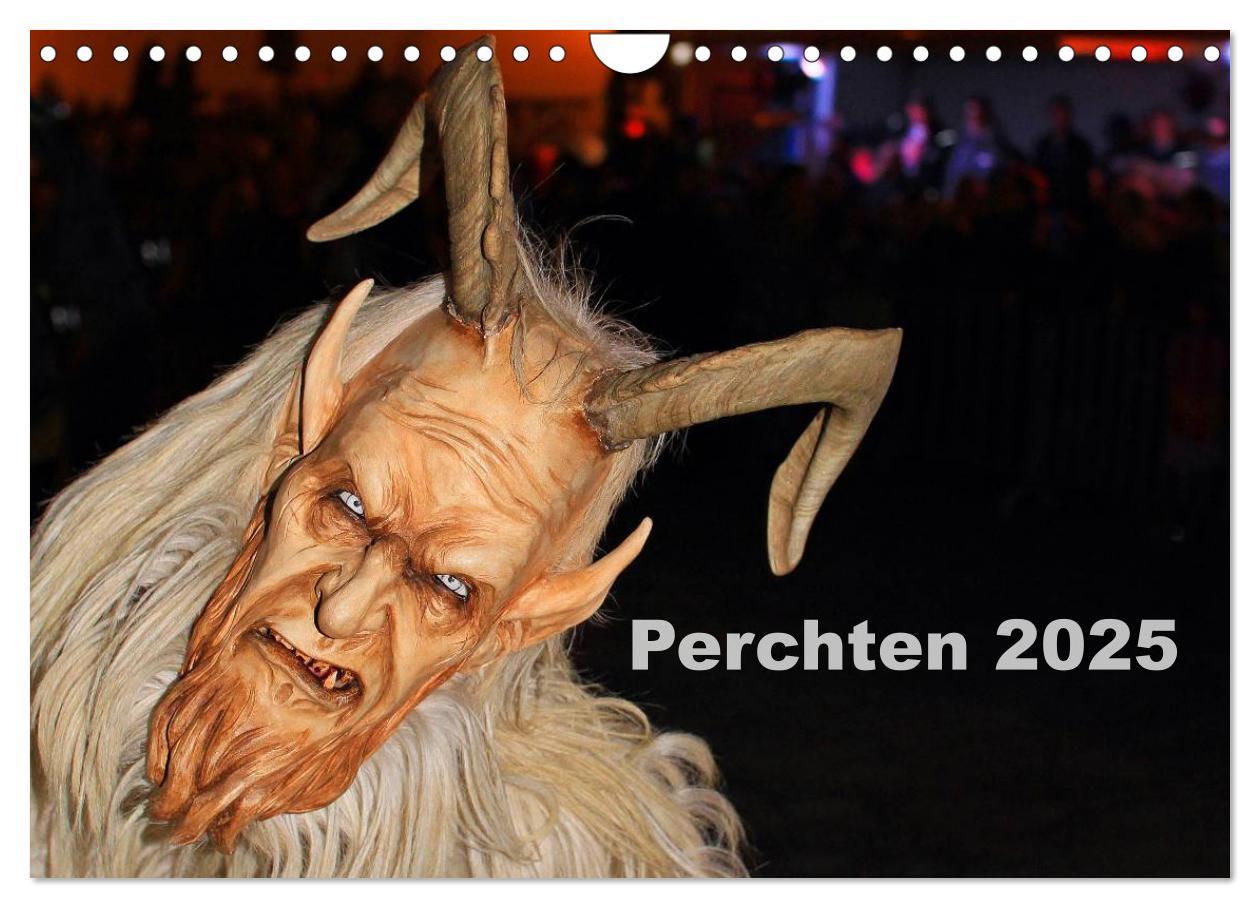 Cover: 9783435629220 | Perchten 2025 (Wandkalender 2025 DIN A4 quer), CALVENDO Monatskalender