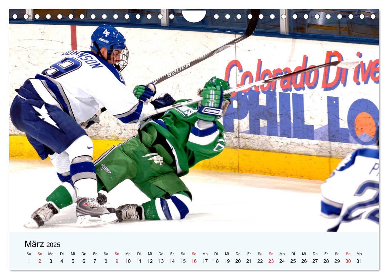 Bild: 9783435180462 | Eishockey. Dynamik, Athletik und Präzision! (Wandkalender 2025 DIN...