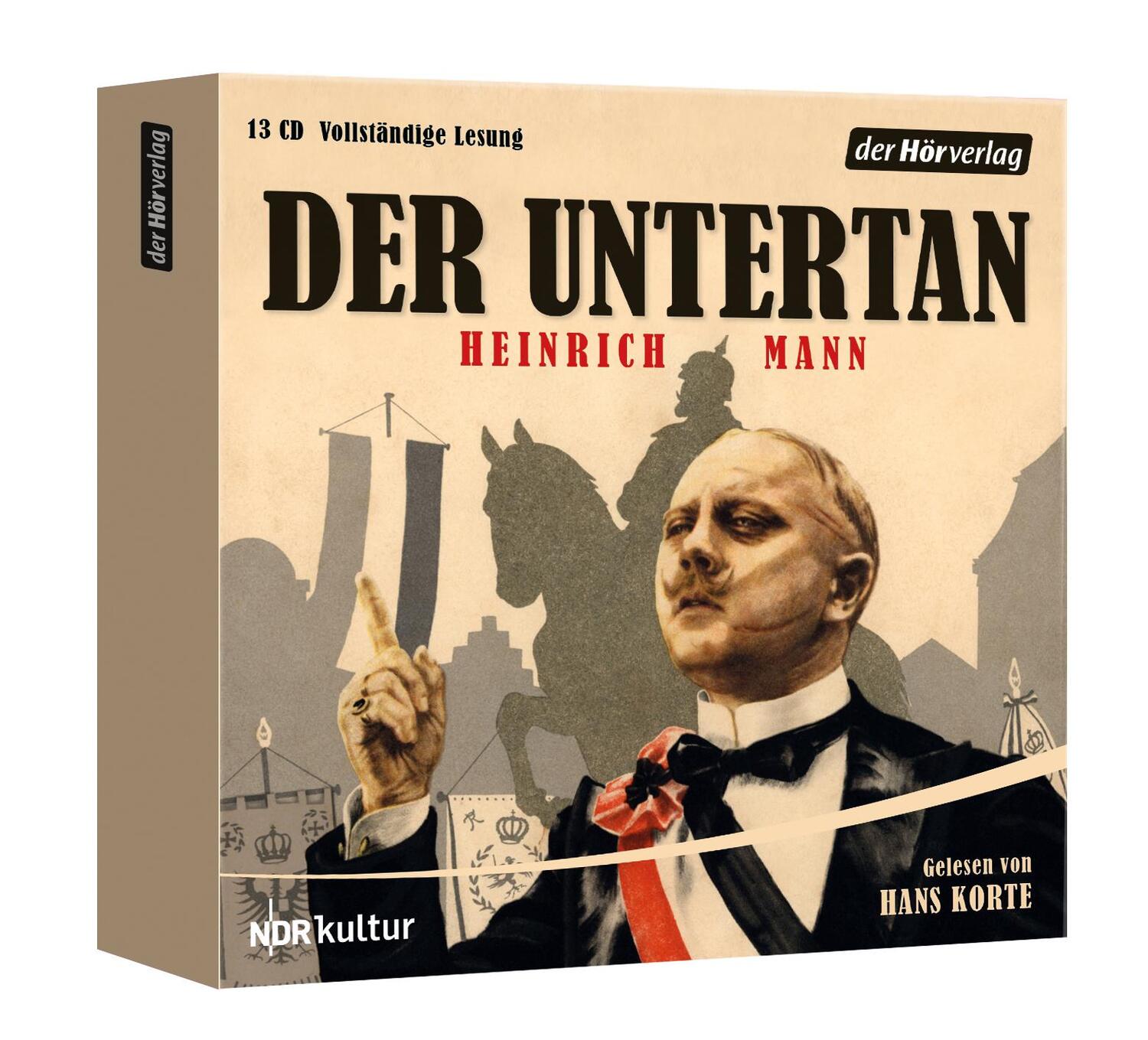 Bild: 9783844511666 | Der Untertan | Heinrich Mann | Audio-CD | 13 Audio-CDs | Deutsch
