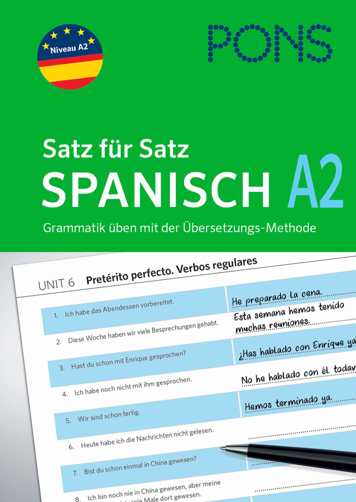 Cover: 9783125621657 | PONS Satz für Satz Spanisch A2 | Taschenbuch | 156 S. | Deutsch | 2019