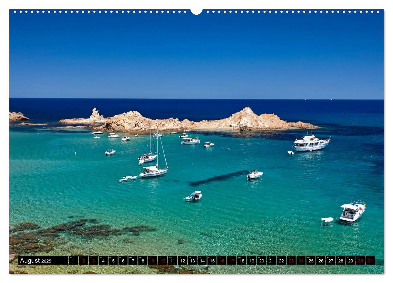 Bild: 9783435346011 | MENORCA - Die sanfte Perle (Wandkalender 2025 DIN A2 quer),...