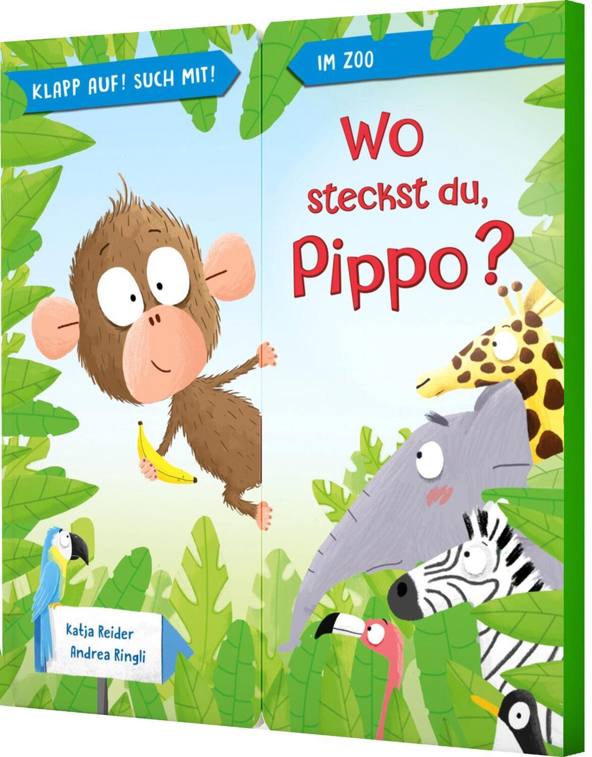 Cover: 9783480237951 | Klapp auf! Such mit!: Wo steckst du, Pippo? | Katja Reider | Buch