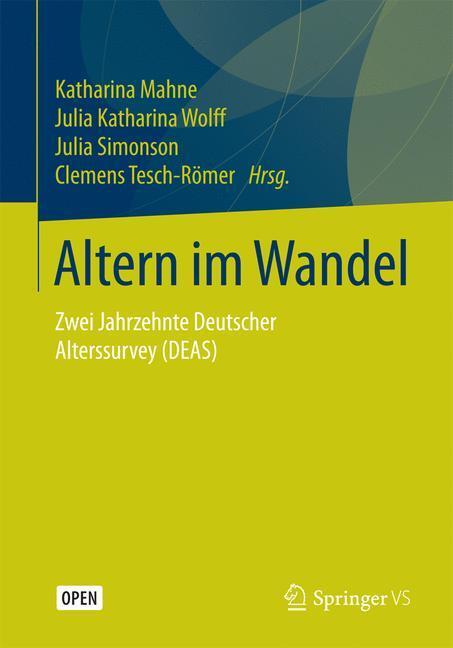Cover: 9783658125011 | Altern im Wandel | Zwei Jahrzehnte Deutscher Alterssurvey (DEAS)