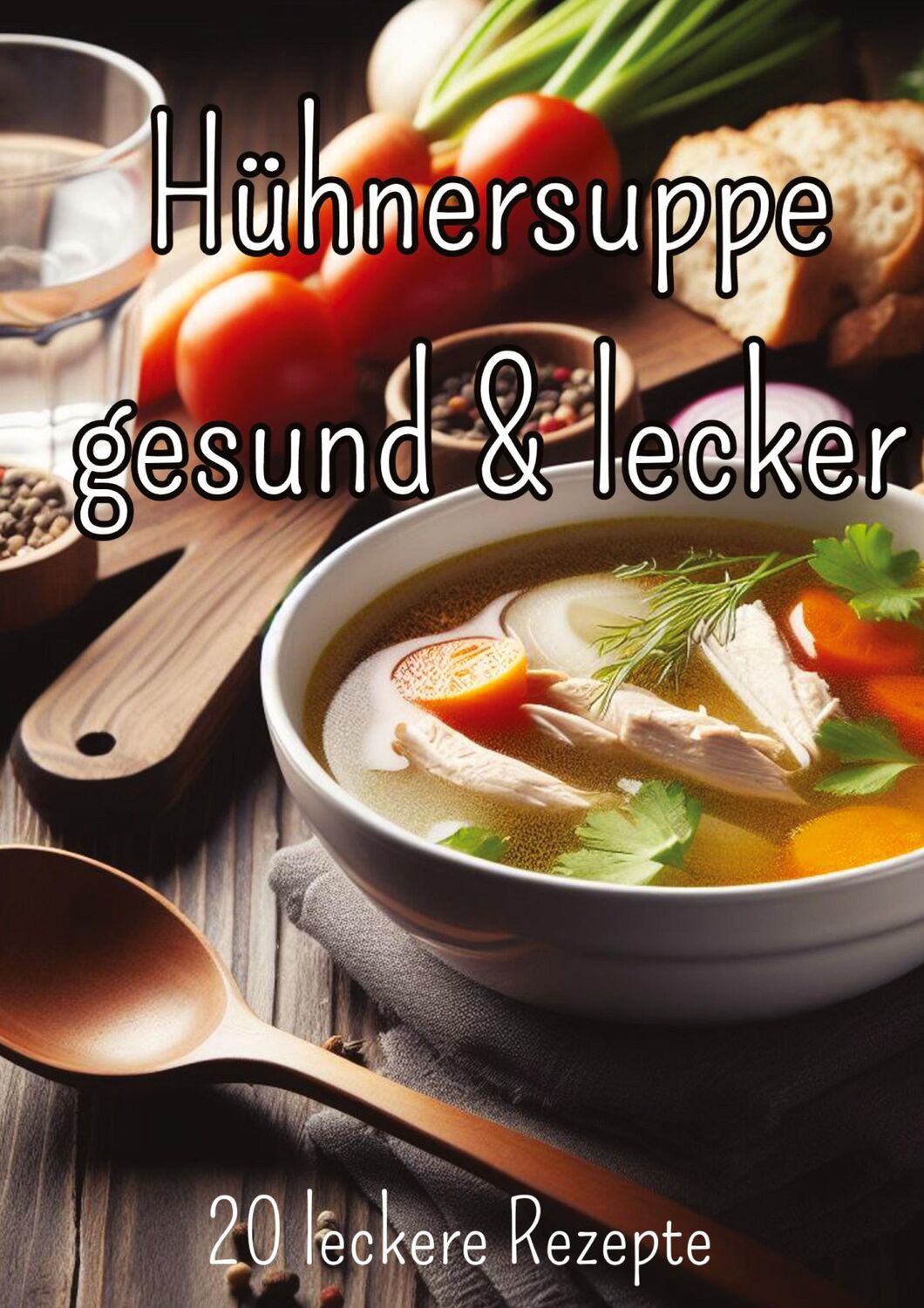 Cover: 9783384052162 | Hühnersuppe - gesund und lecker | 20 leckere Hühnersuppenrezepte