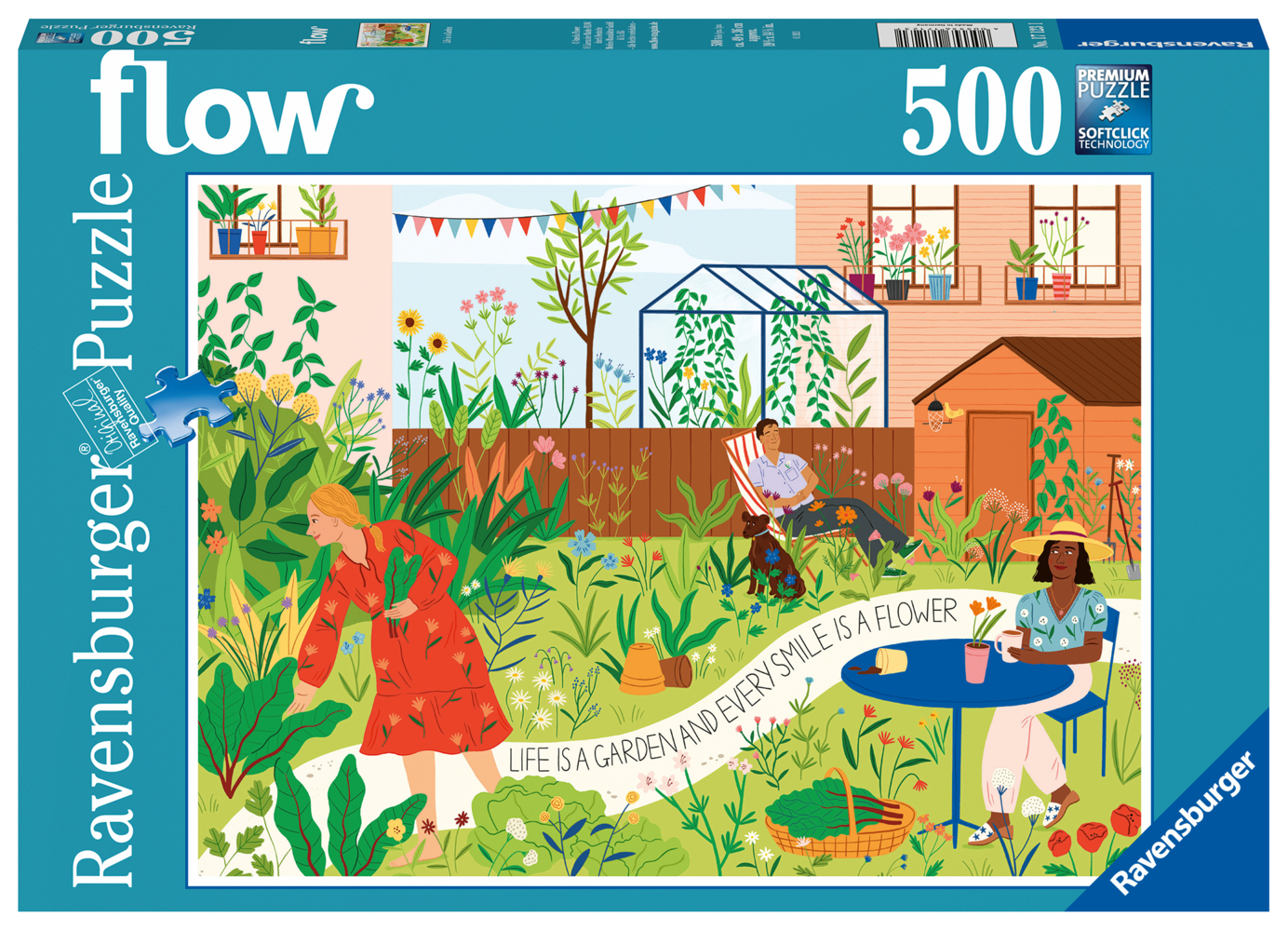 Cover: 4005556171231 | Ravensburger Puzzle - Life is a Garden - 500 Teile | Spiel | 17123