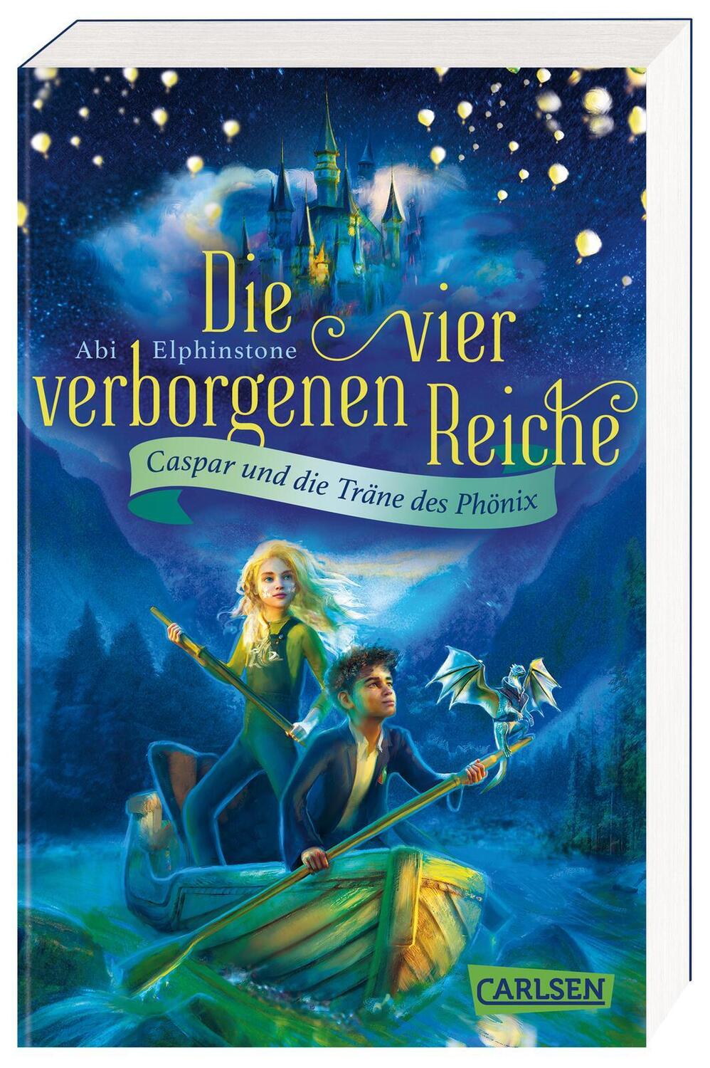 Cover: 9783551321732 | Die vier verborgenen Reiche 1: Caspar und die Träne des Phönix | Buch