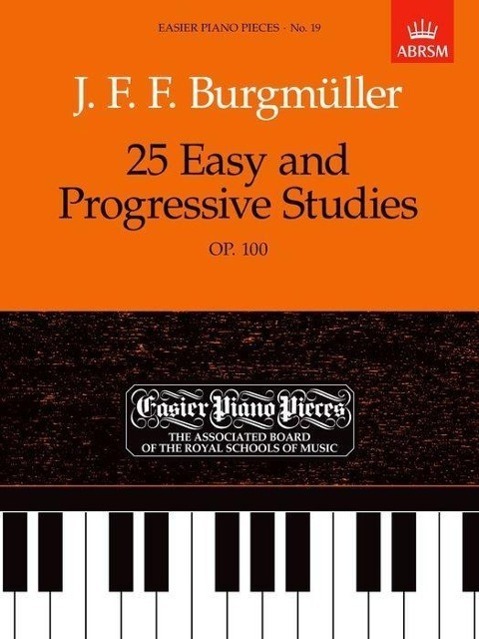 Cover: 9781854722485 | 25 Easy and Progressive Studies, Op.100 | Easier Piano Pieces 19