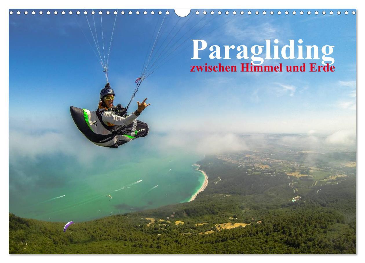 Cover: 9783435630936 | Paragliding - zwischen Himmel und Erde (Wandkalender 2025 DIN A3...