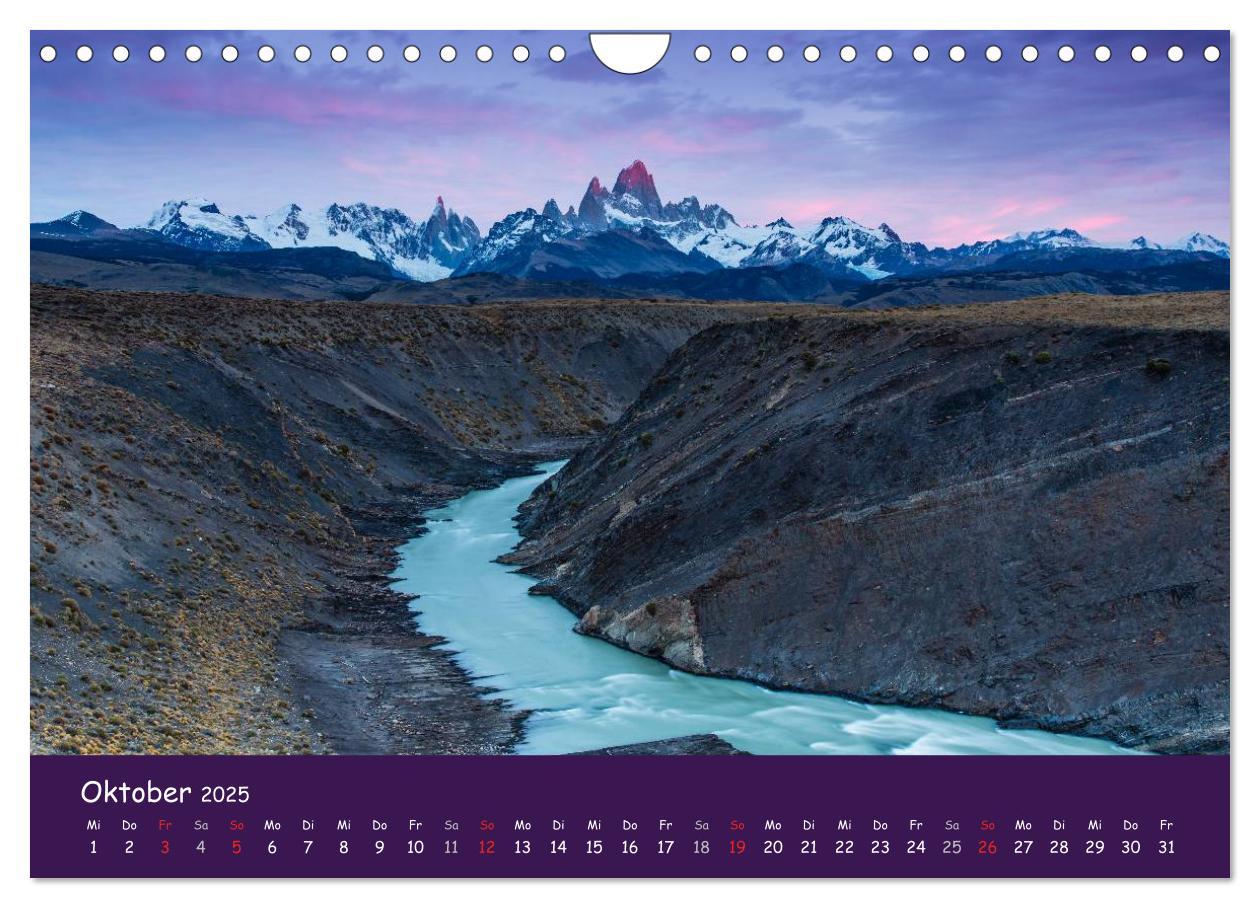 Bild: 9783435595235 | Patagonien 2025 - Traumziel in den Anden (Wandkalender 2025 DIN A4...