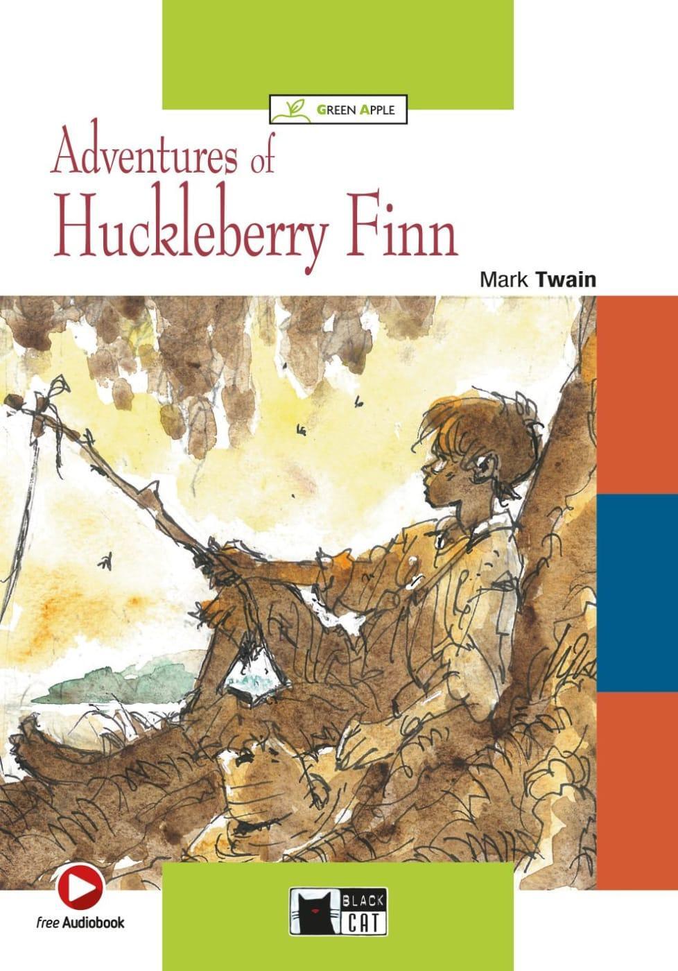 Cover: 9783125000506 | The Adventures of Huckleberry Finn. Buch + Audio-CD | Mark Twain