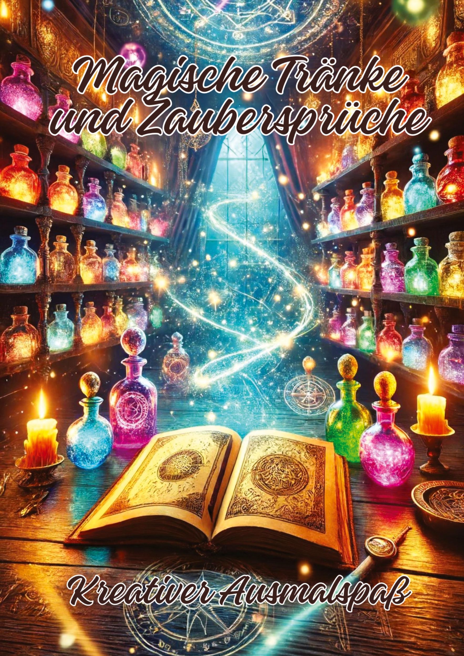 Cover: 9783384263247 | Magische Tränke und Zaubersprüche | Kreativer Ausmalspaß | Ela Artjoy