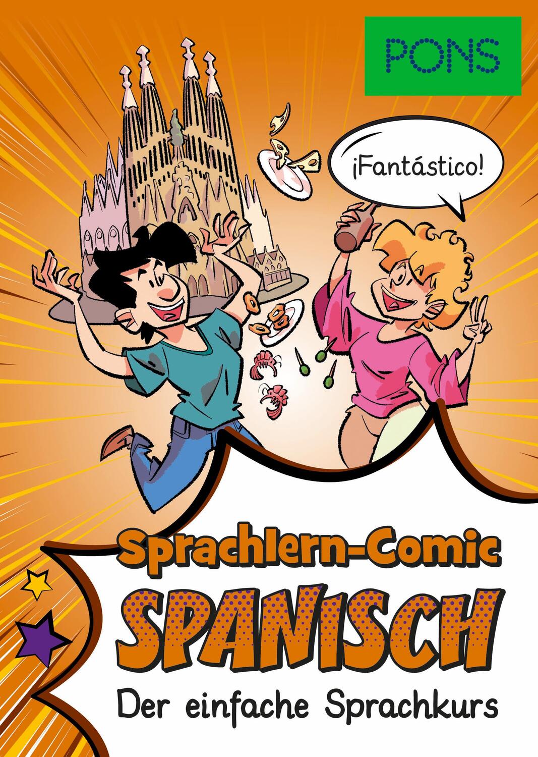 Cover: 9783125624153 | PONS Sprachlern-Comic Spanisch | Der einfache Sprachkurs | Taschenbuch