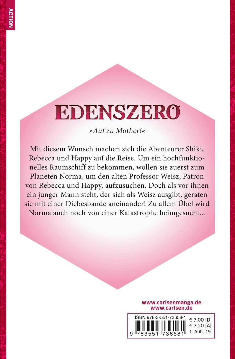 Rückseite: 9783551736581 | Edens Zero 2 | Action, Abenteuer, Sci-Fi und eine blaue Katze | Buch