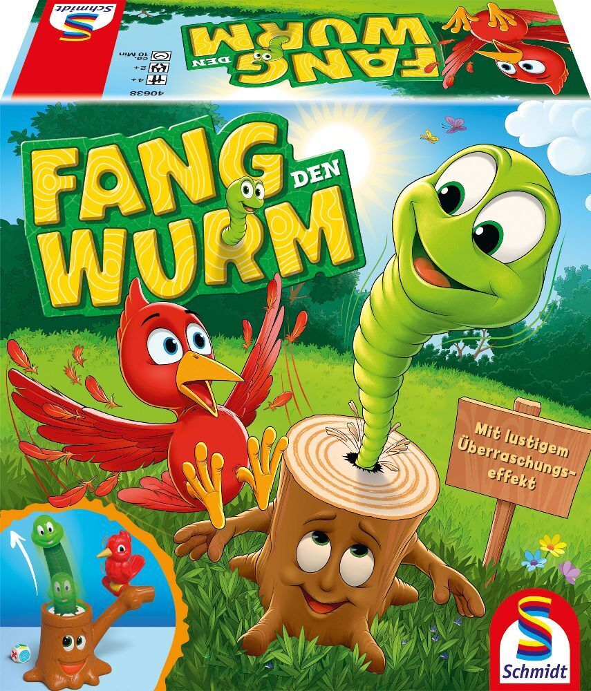 Cover: 4001504406387 | Fang den Wurm | Kinderspiele | Spiel | Schachtel | Deutsch | 2023