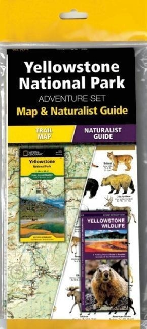 Cover: 9781583559185 | Yellowstone National Park Adventure Set | Trail Map &amp; Wildlife Guide