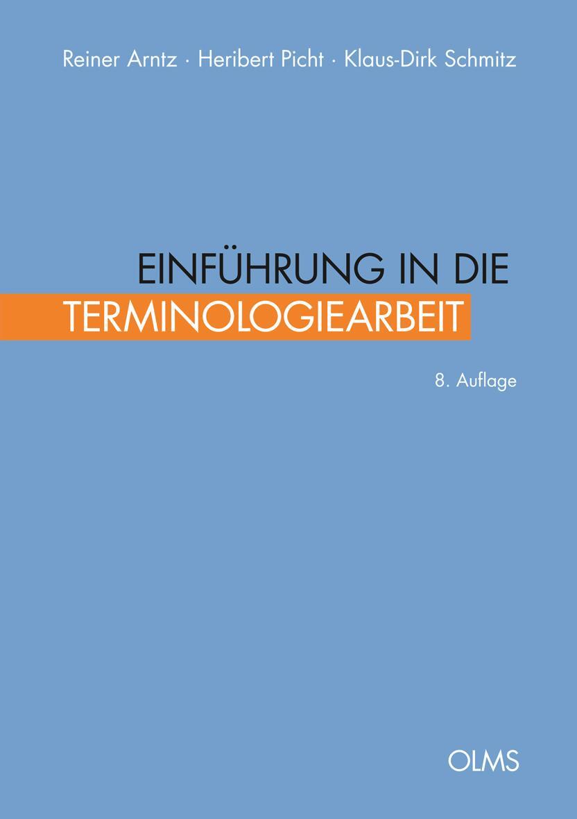 Cover: 9783487150567 | Einführung in die Terminologiearbeit | Heribert Picht (u. a.) | Buch