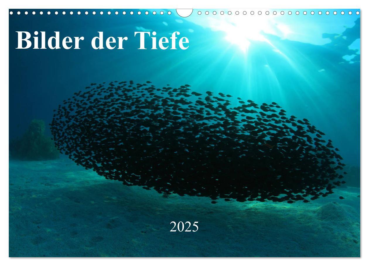 Cover: 9783435399307 | Bilder der Tiefe 2025 (Wandkalender 2025 DIN A3 quer), CALVENDO...