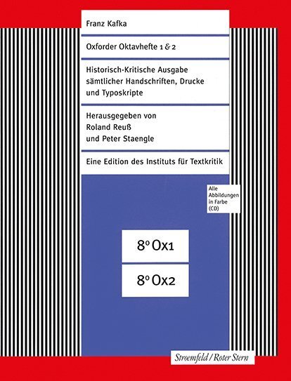 Cover: 9783835337084 | Oxforder Oktavhefte 1 &amp; 2, 4 Teile | Faksimile-Edition | Franz Kafka