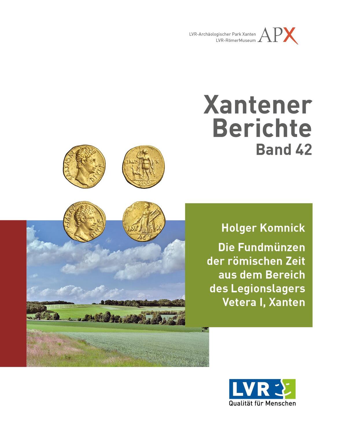 Cover: 9783961762224 | Xantener Berichte Band 42 | Holger Komnick | Buch | Xantener Berichte