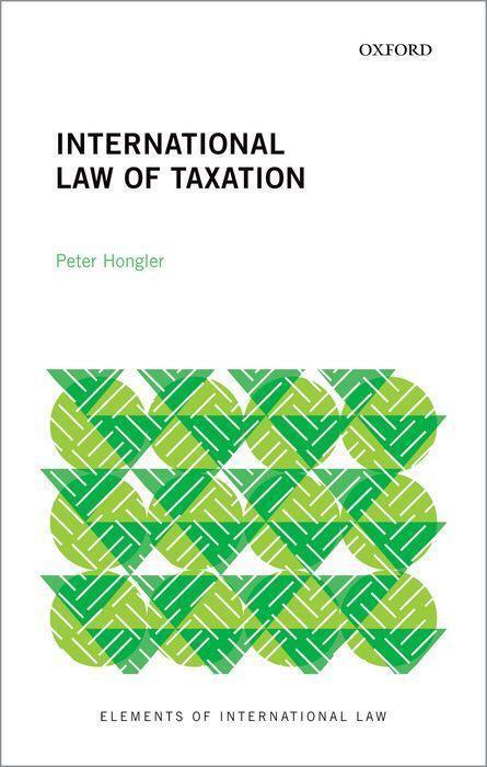 Cover: 9780192898722 | International Law of Taxation | Peter Hongler | Taschenbuch | Englisch