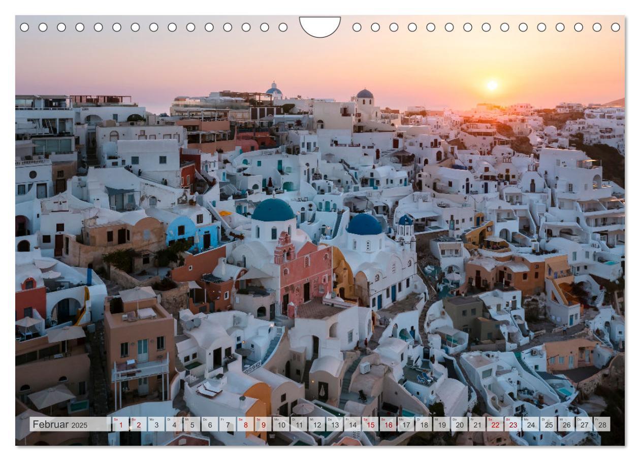 Bild: 9783383951268 | Wunderbares Santorini - Matteo Colombo (Wandkalender 2025 DIN A4...