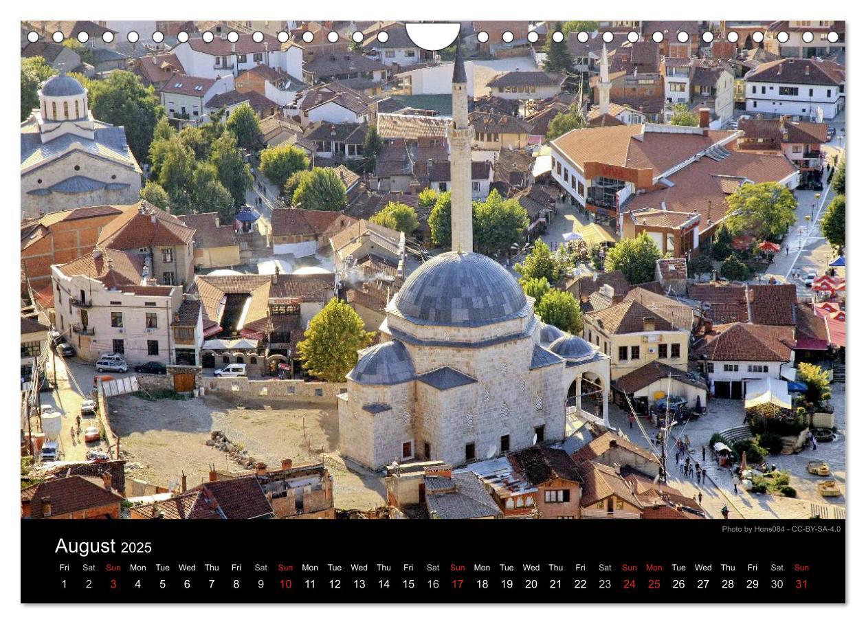 Bild: 9781325961405 | Monuments of Kosovo 2025 (Wall Calendar 2025 DIN A4 landscape),...