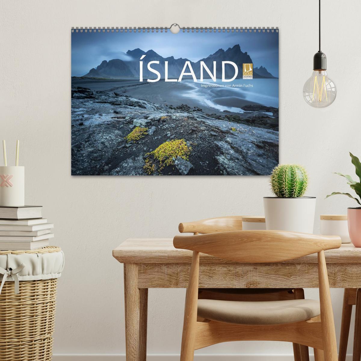 Bild: 9783435668335 | Island Impressionen von Armin Fuchs (Wandkalender 2025 DIN A3...