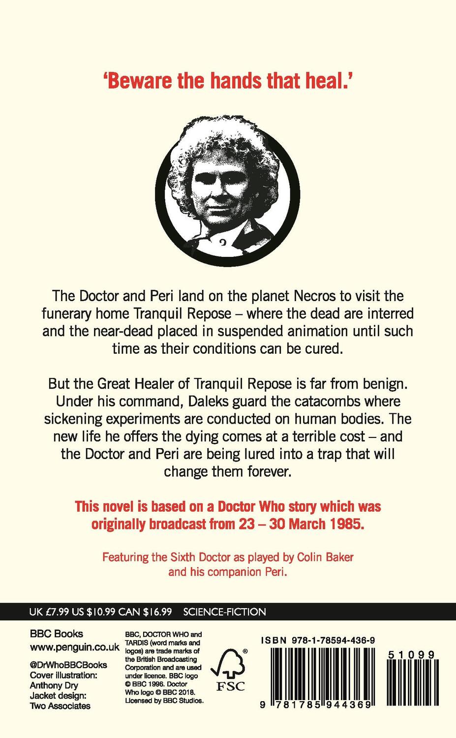 Rückseite: 9781785944369 | Doctor Who: Revelation of the Daleks (Target Collection) | Eric Saward