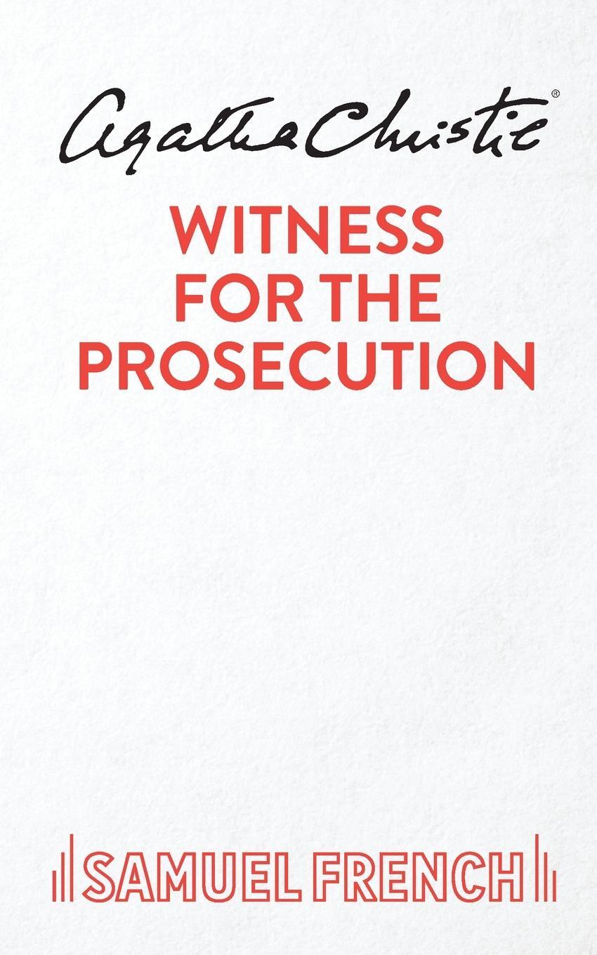 Cover: 9780573015007 | Witness for the Prosecution | Agatha Christie | Taschenbuch | Englisch