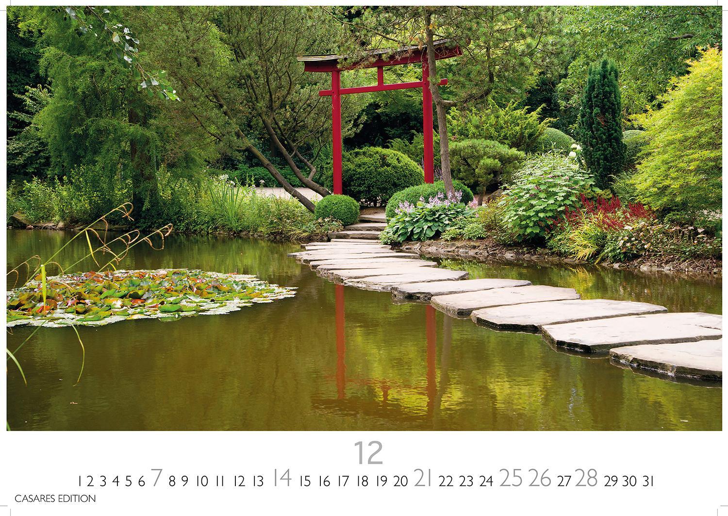 Bild: 9781835242261 | Japanische Gärten 2025 L 35x50cm | Kalender | 14 S. | Deutsch | 2025