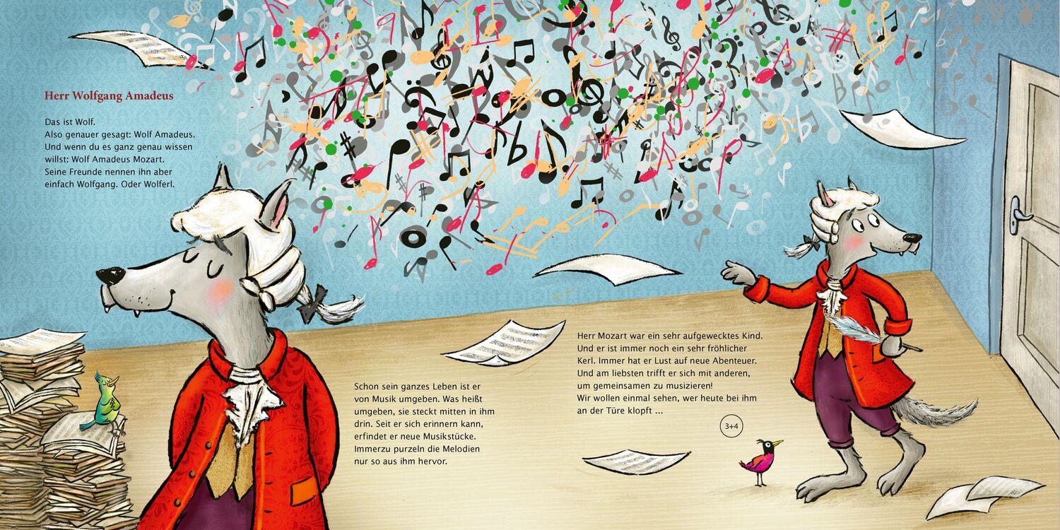 Bild: 9783219119701 | Herr Mozart macht Musik (Mein erstes Musikbilderbuch mit CD und zum...