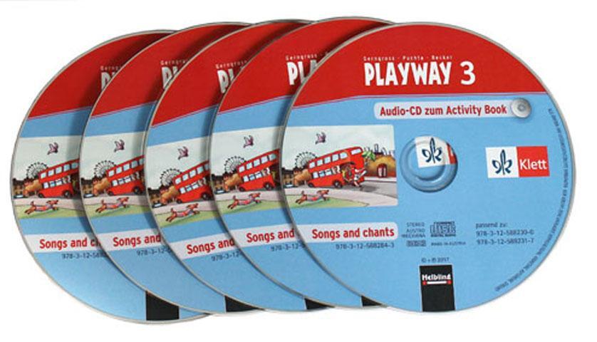 Cover: 9783125882843 | Playway. Für den Beginn ab Klasse 1 Schüler-Audio-CD 5er-Pack 3....