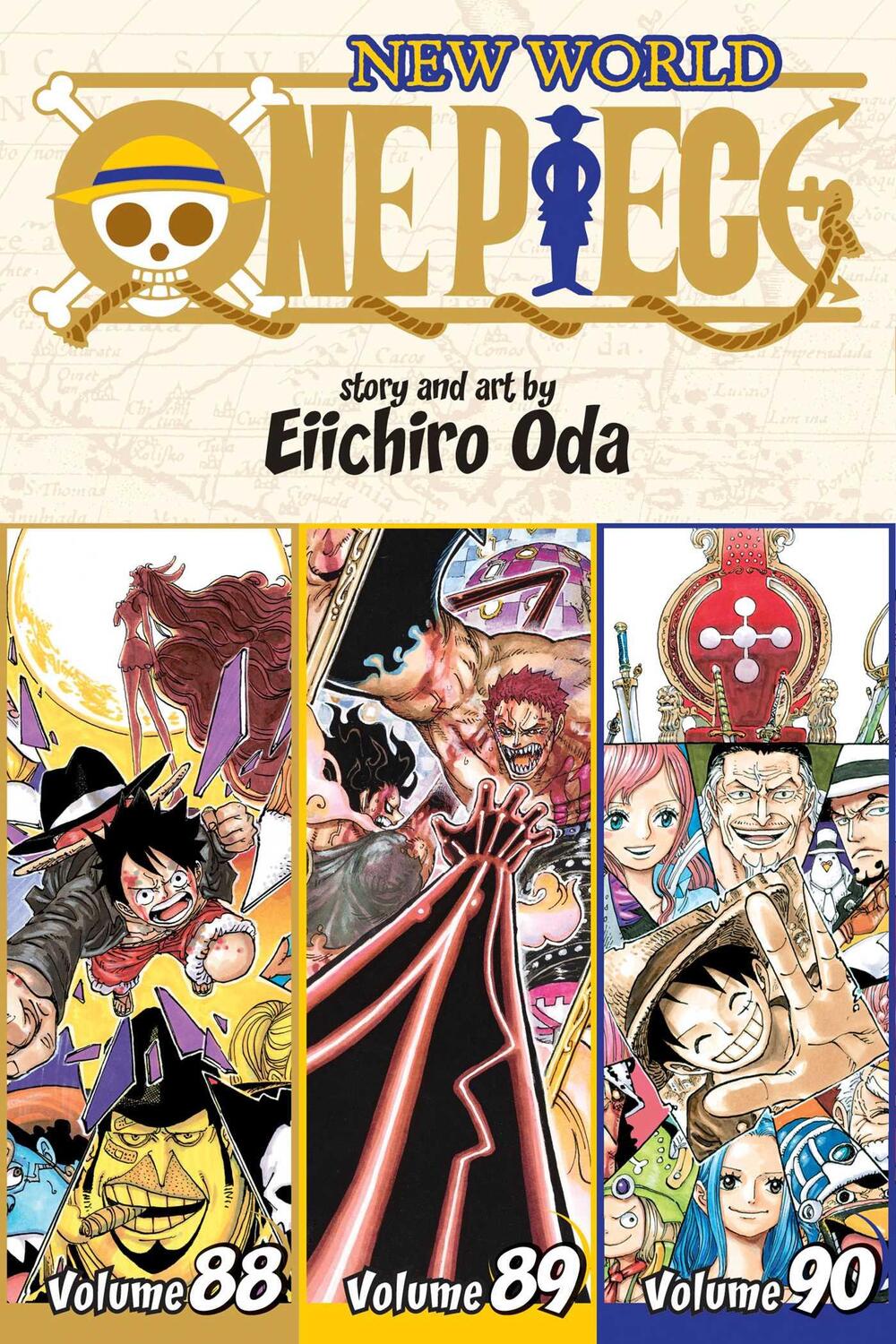 Cover: 9781974709427 | One Piece (Omnibus Edition), Vol. 30 | Includes vols. 88, 89 & 90
