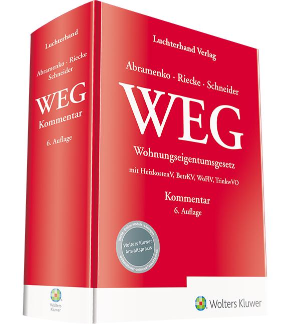 Cover: 9783472097433 | WEG - Kommentar | Andrik Abramenko (u. a.) | Buch | 2052 S. | Deutsch