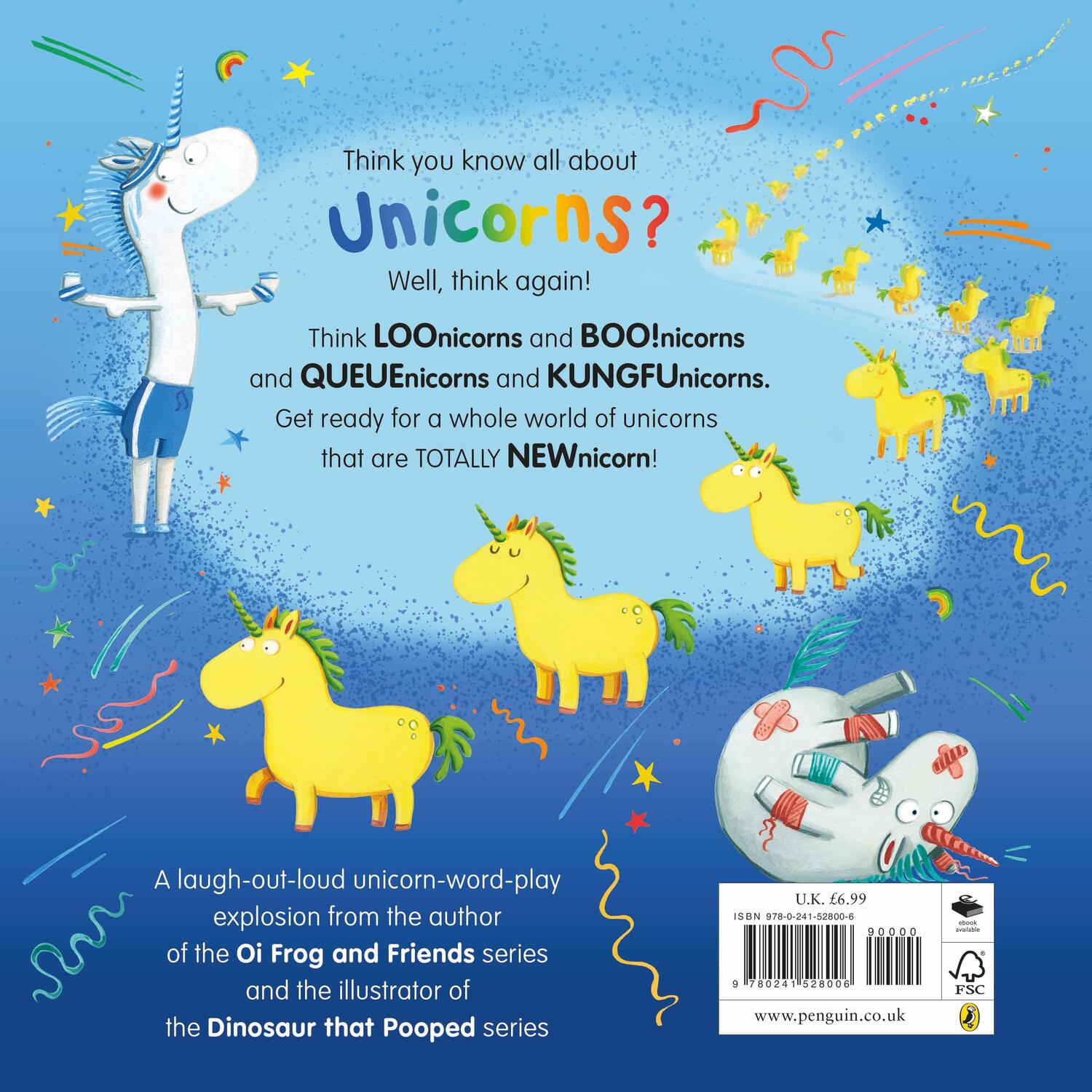 Rückseite: 9780241528006 | The Who's Whonicorn of Unicorns | from the author of Oi Frog! | Gray