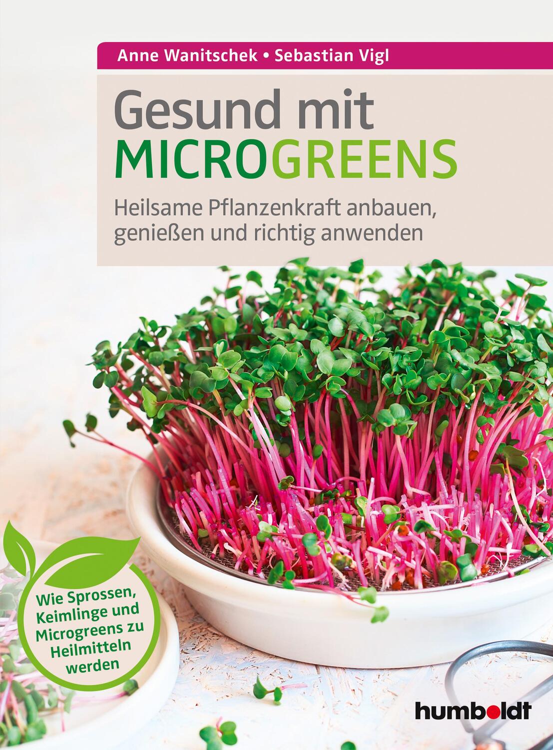 Cover: 9783842629745 | Gesund mit Microgreens | Sebastian Vigl | Taschenbuch | Deutsch | 2021