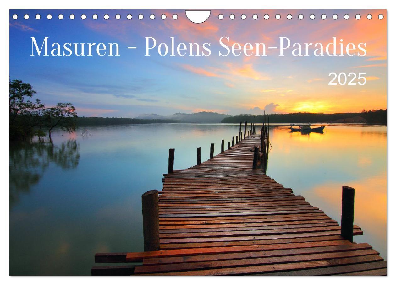 Cover: 9783383935787 | Masuren - Polens Seen-Paradies (Wandkalender 2025 DIN A4 quer),...