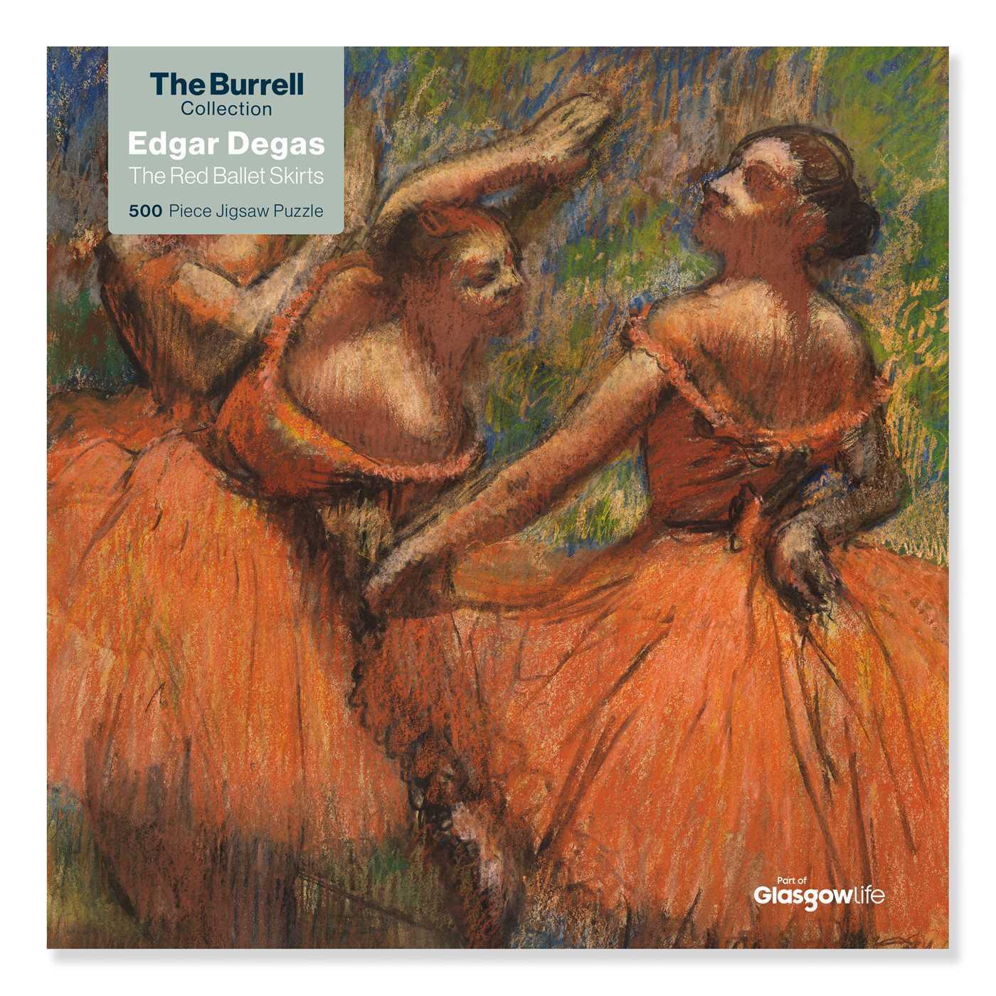 Cover: 9781839649431 | Puzzle - Edgar Degas, Die roten Ballettkleider | Flame Tree Publishing