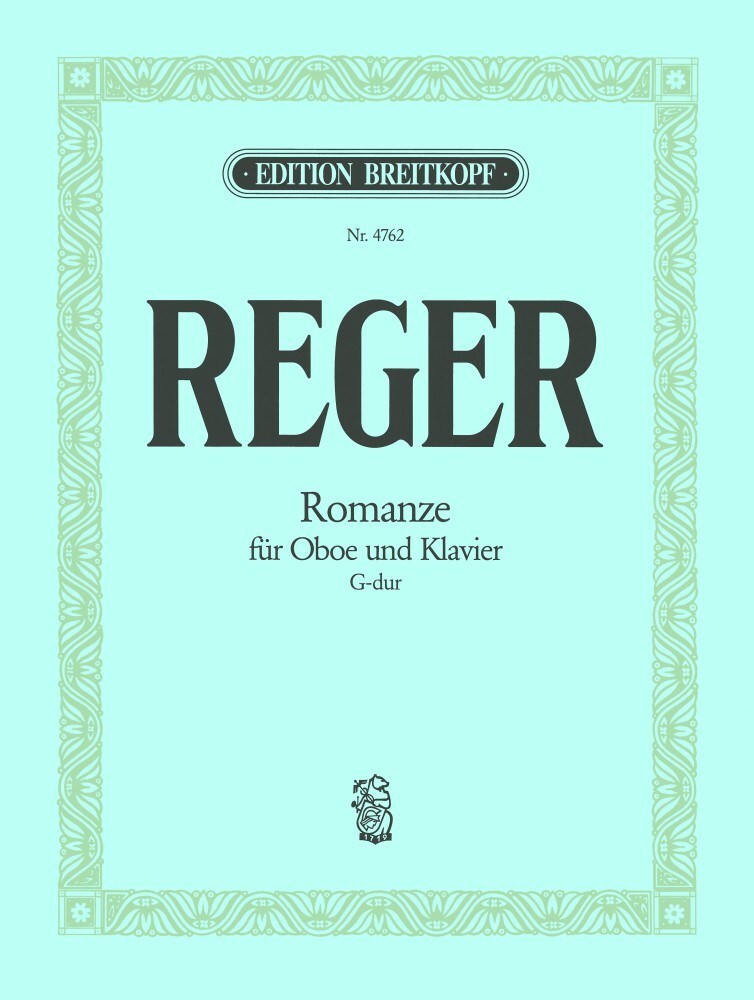 Cover: 9790004163160 | Romanze in G-Dur / Romance in G major | Max Reger | Buch