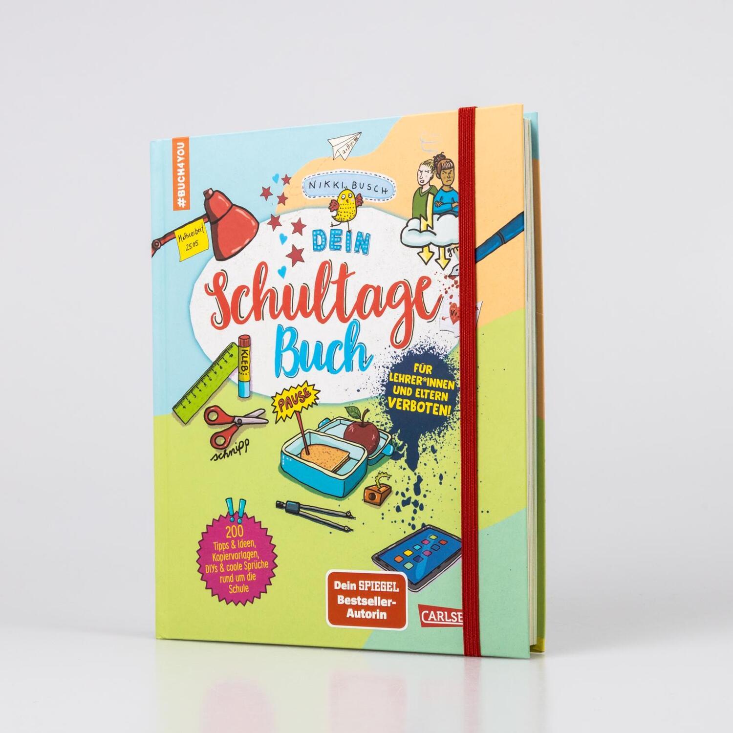 Bild: 9783551191335 | #buch4you: Dein Schultagebuch | Nikki Busch | Taschenbuch | buch4you