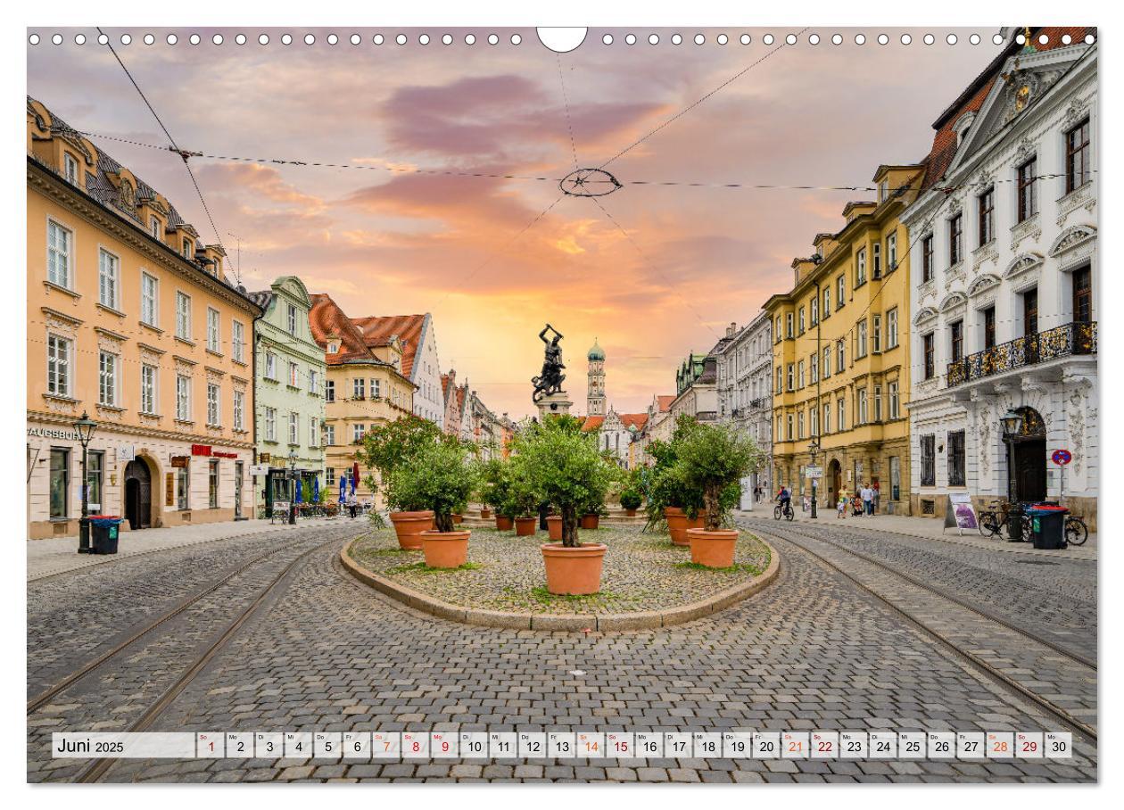 Bild: 9783435041572 | Augsburg Impressionen (Wandkalender 2025 DIN A3 quer), CALVENDO...