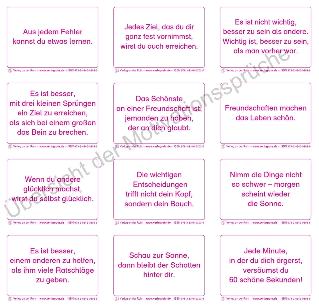 Bild: 9783834603036 | Fleißkärtchen für Kinder - Edition Anja Boretzki | Anja Boretzki | Box