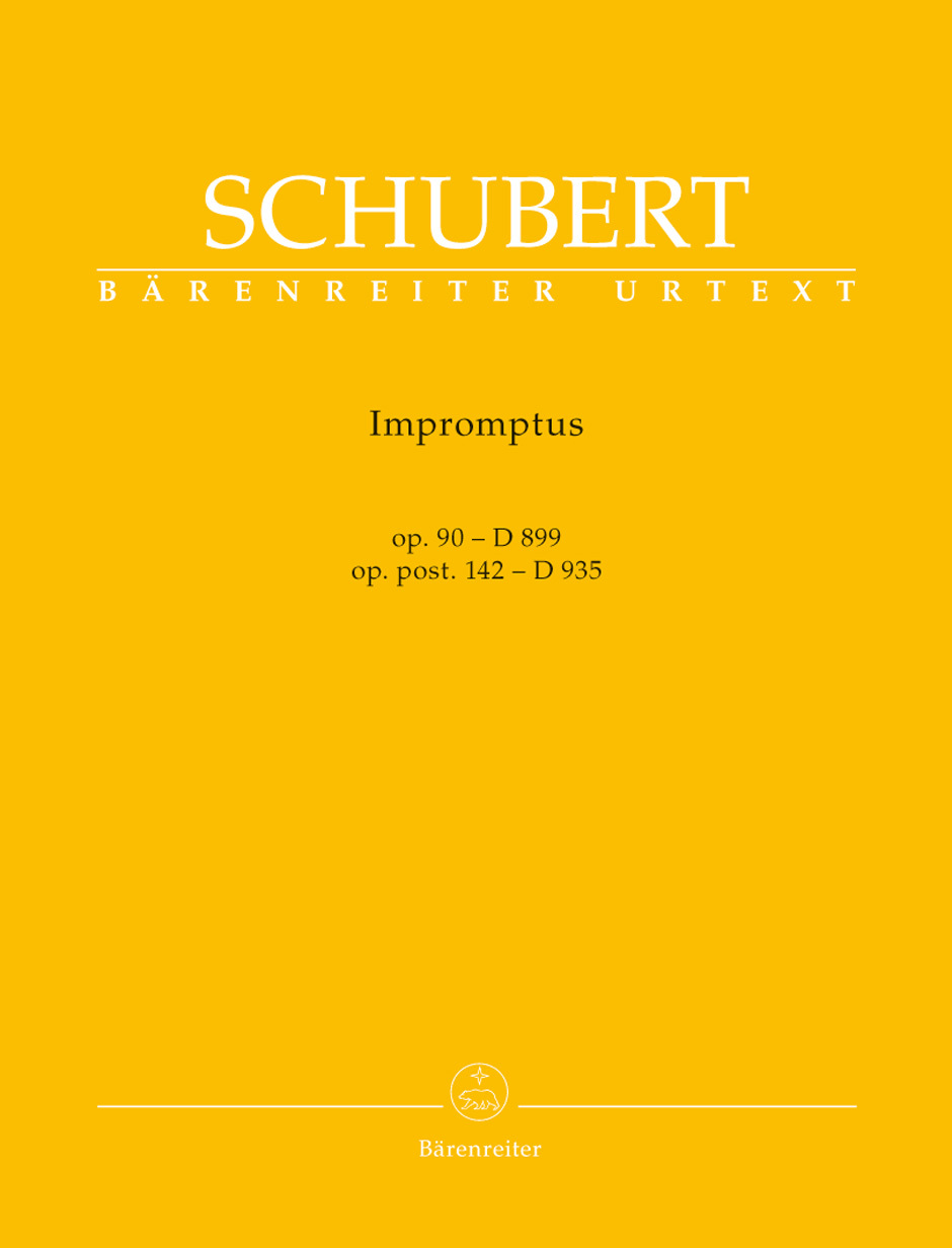 Cover: 9790006539536 | Impromptus op. 90 D 899, op. post. 142 D 935 | Bärenreiter Urtext