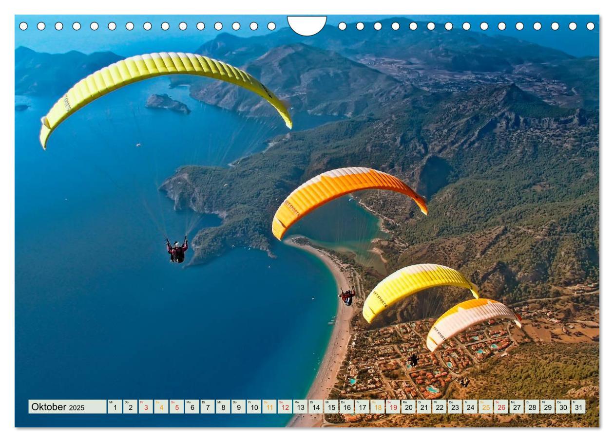 Bild: 9783435479771 | Freiheit und Abenteuer - Paragliding (Wandkalender 2025 DIN A4...