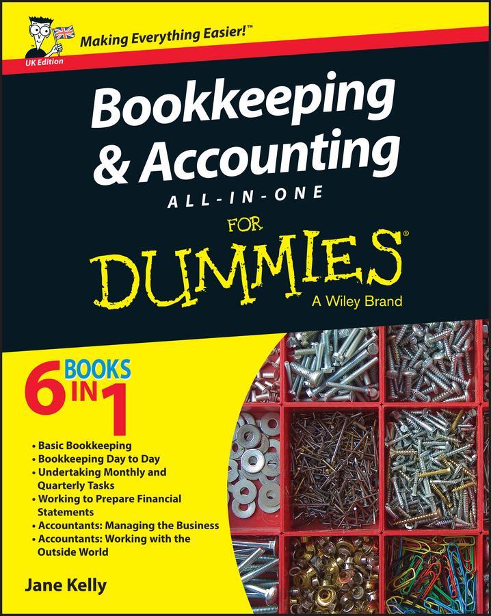 Cover: 9781119026532 | Bookkeeping and Accounting All-In-One for Dummies - UK | Jane E Kelly