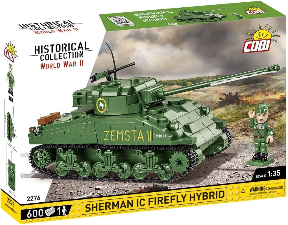 Cover: 5902251022761 | COBI Historical Collection 2276 - Sherman IC Firefly Hybrid,...