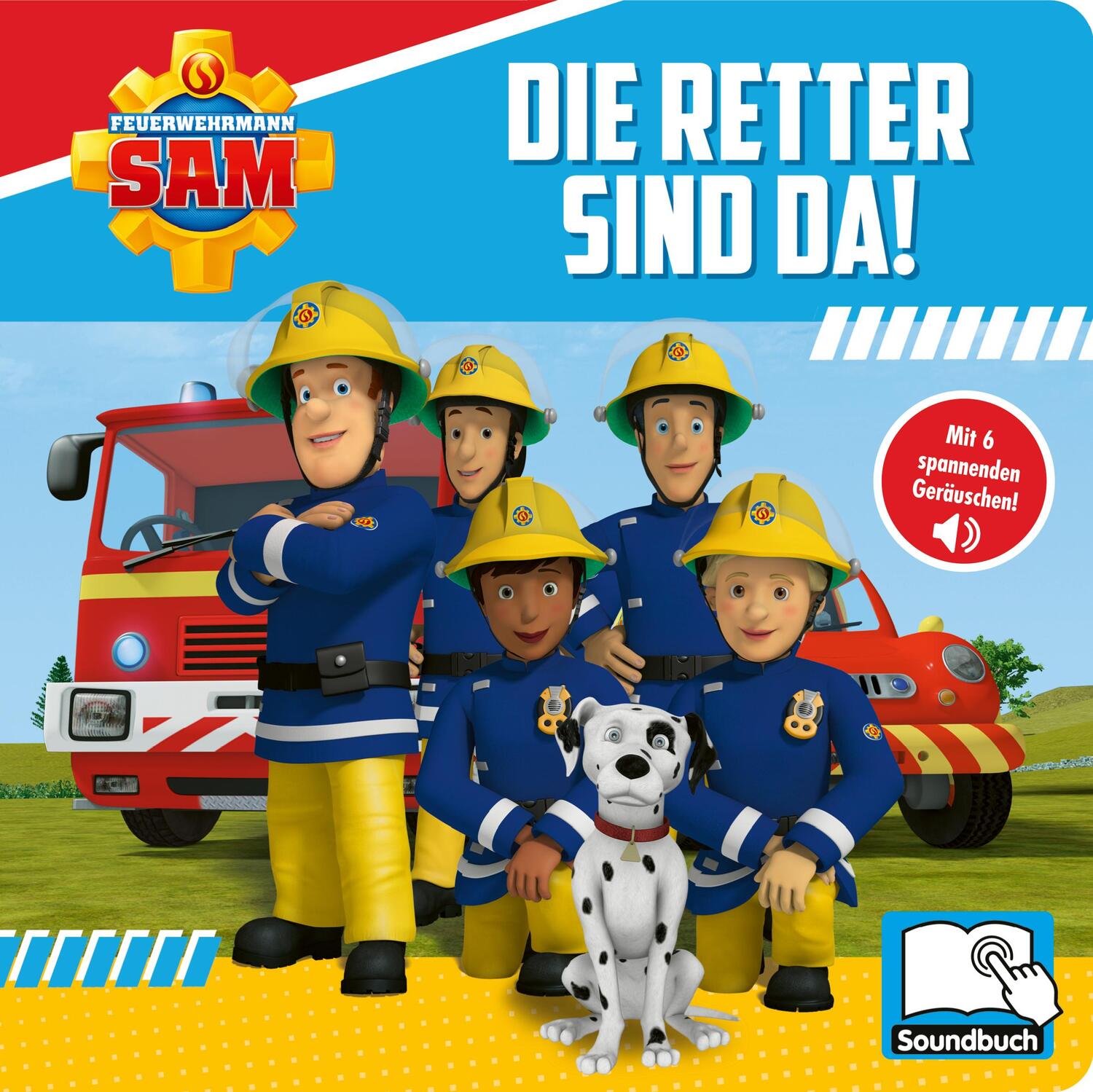 Cover: 9781503765320 | Feuerwehrmann Sam - Die Retter sind da! - Pappbilderbuch mit 6...
