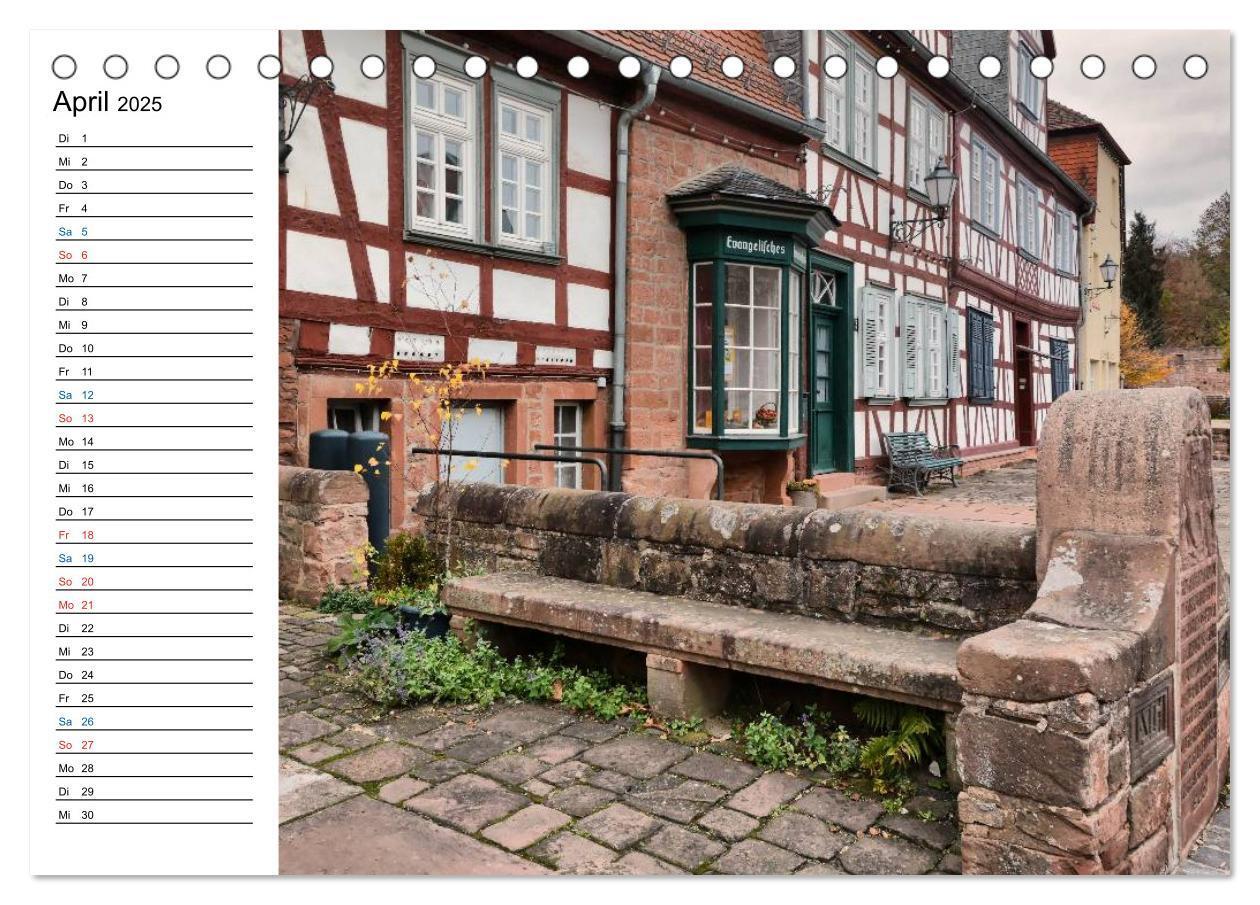 Bild: 9783435504220 | Herrliches Hessen - Büdingen (Tischkalender 2025 DIN A5 quer),...